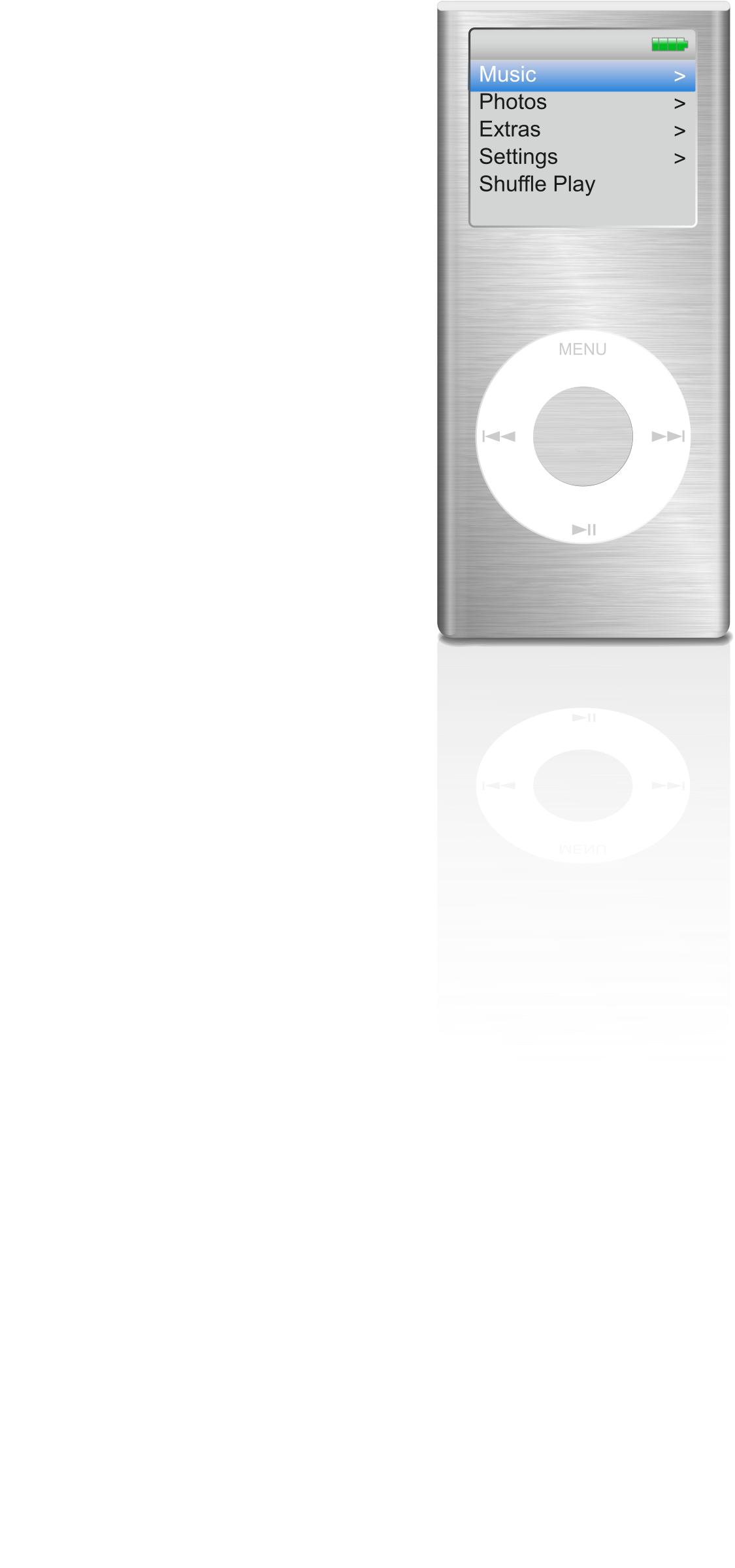 Portable Music Player png