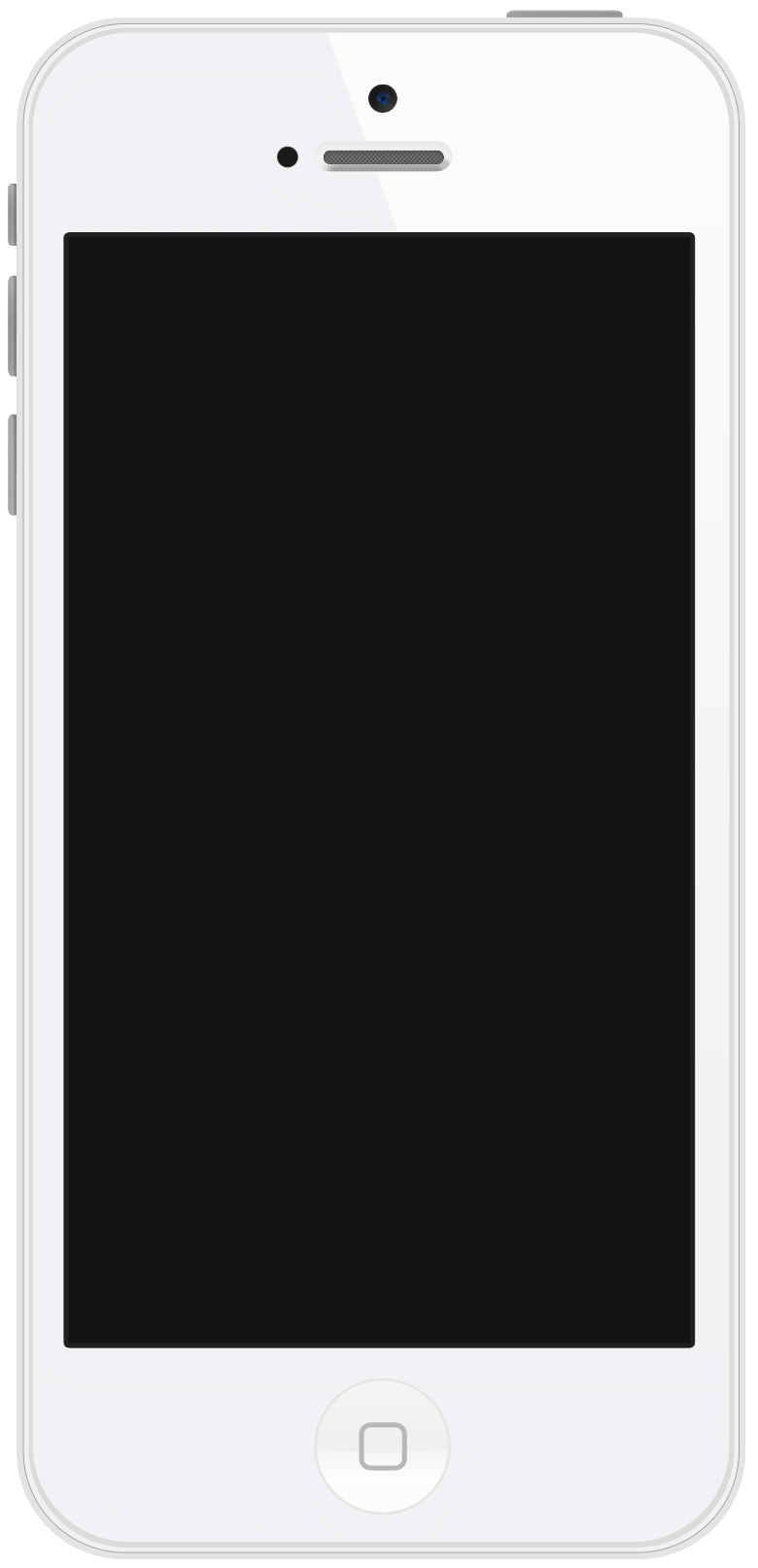 Portrait White Iphone icons