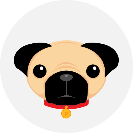 Pug Logo icons