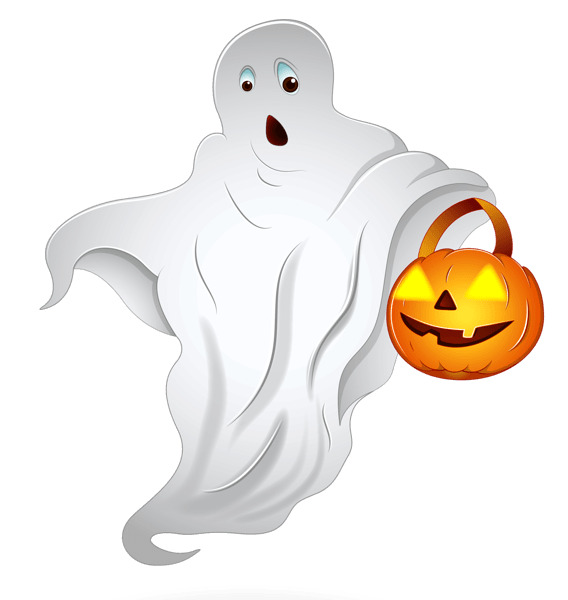 Pumpkin and Ghost Halloween PNG icons