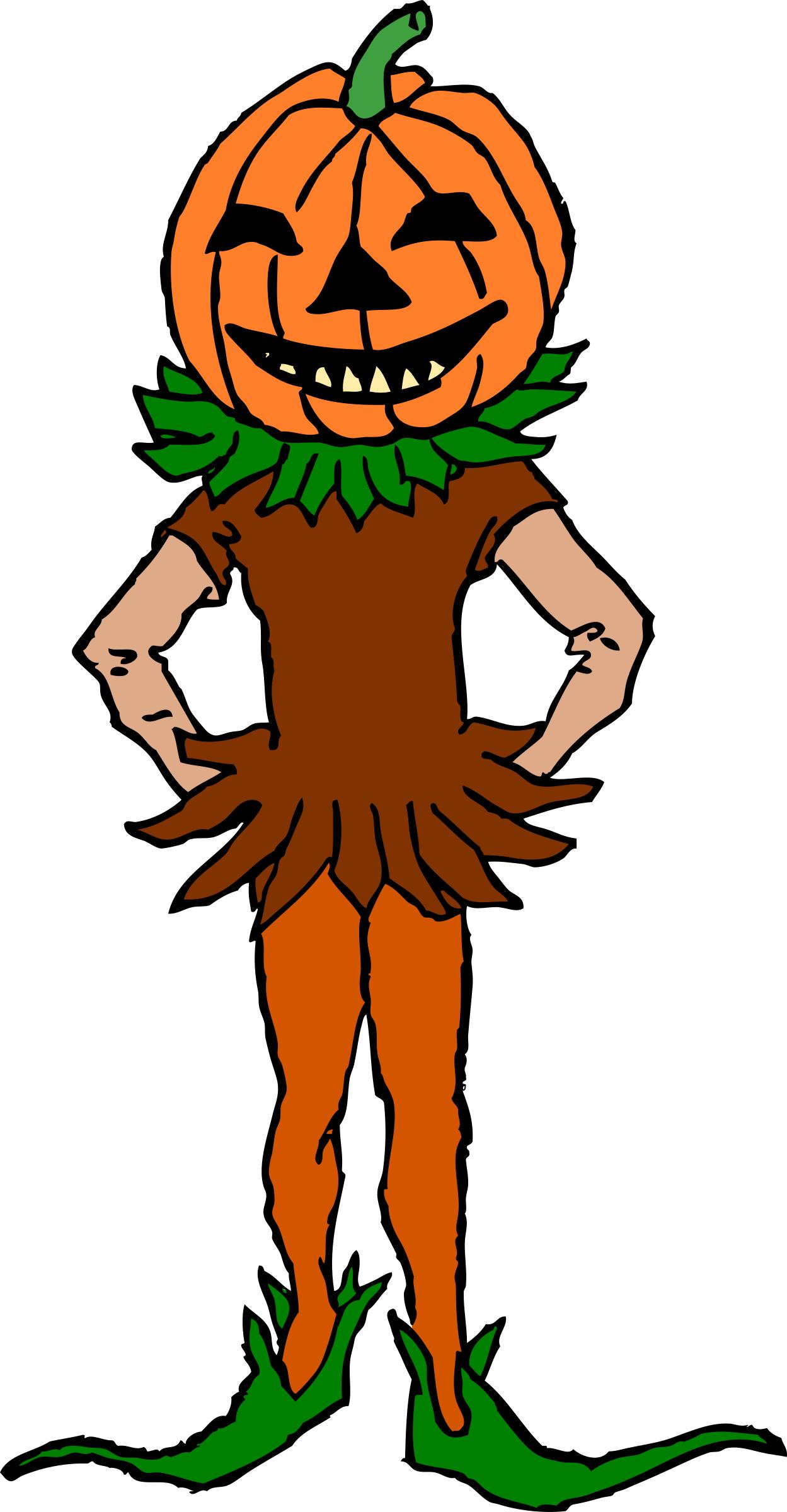 Pumpkin Boy Color Version png