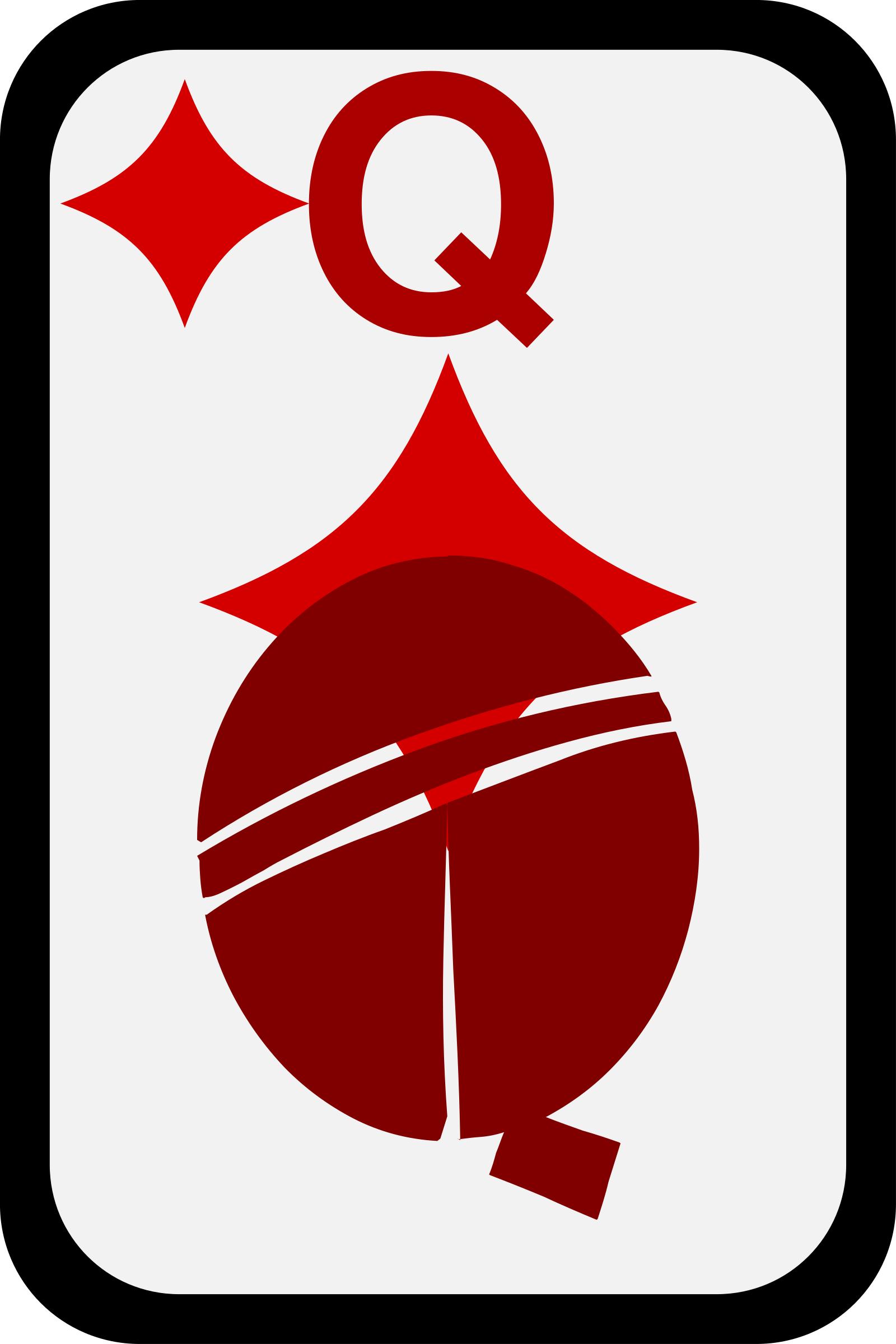 Queen of Diamonds PNG icons