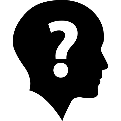 Question Mark In Head png icons