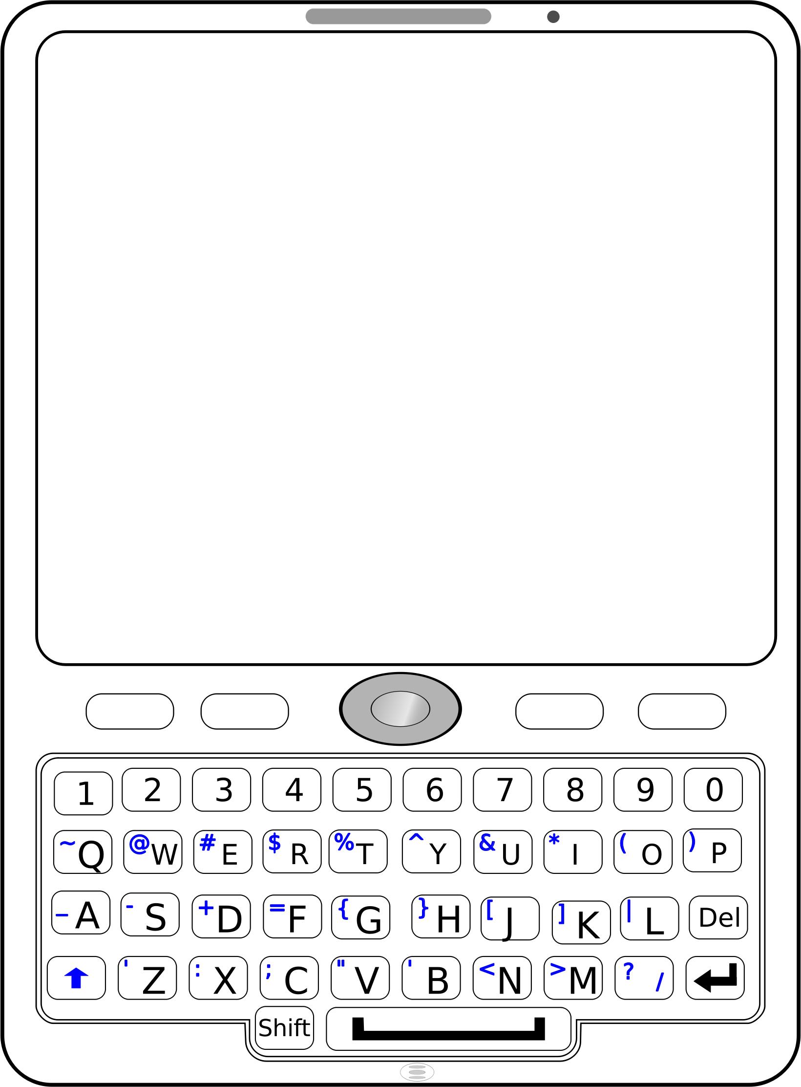 QWERTY Phone png