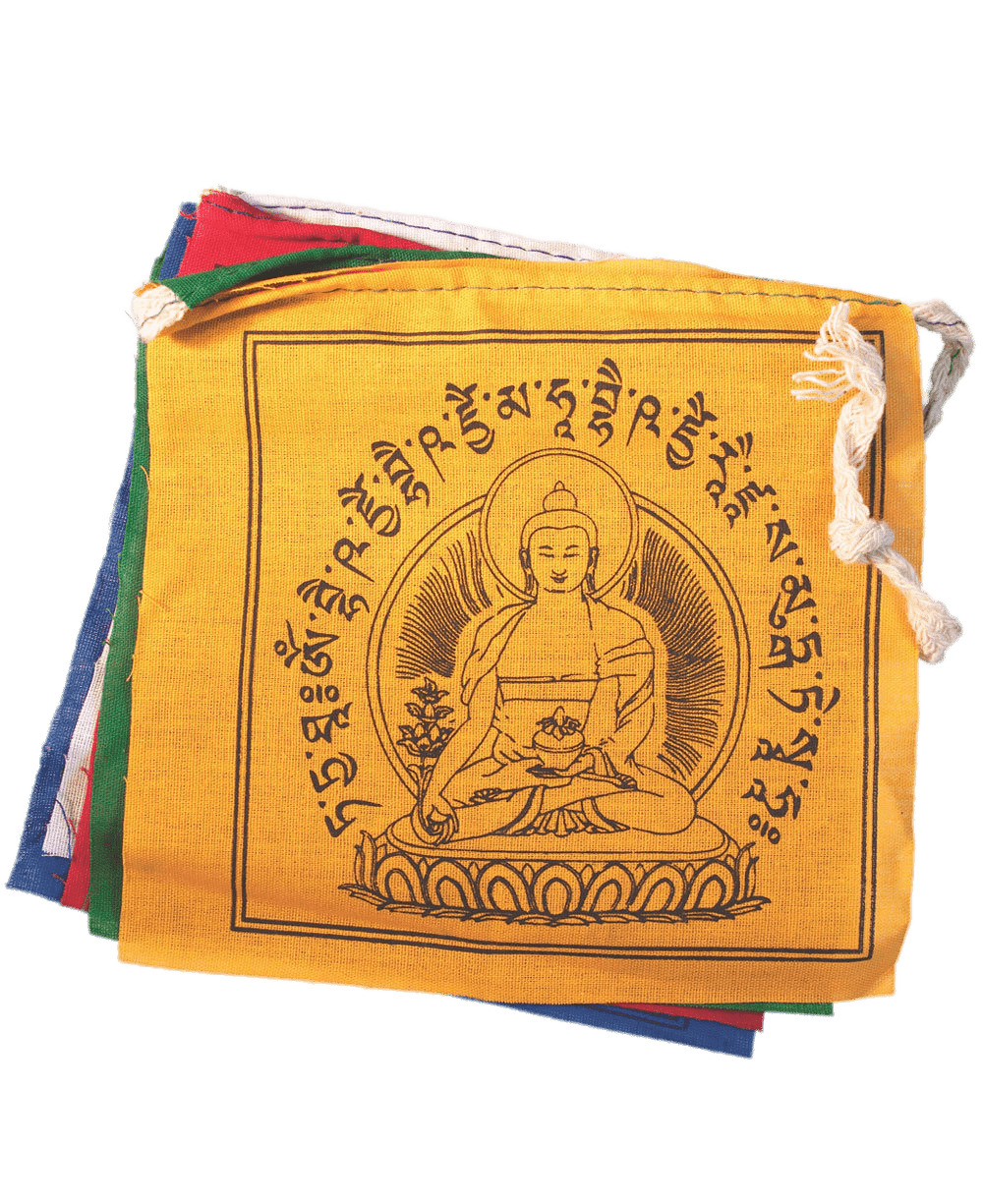 Rectangular Buddhist Prayer Flags icons