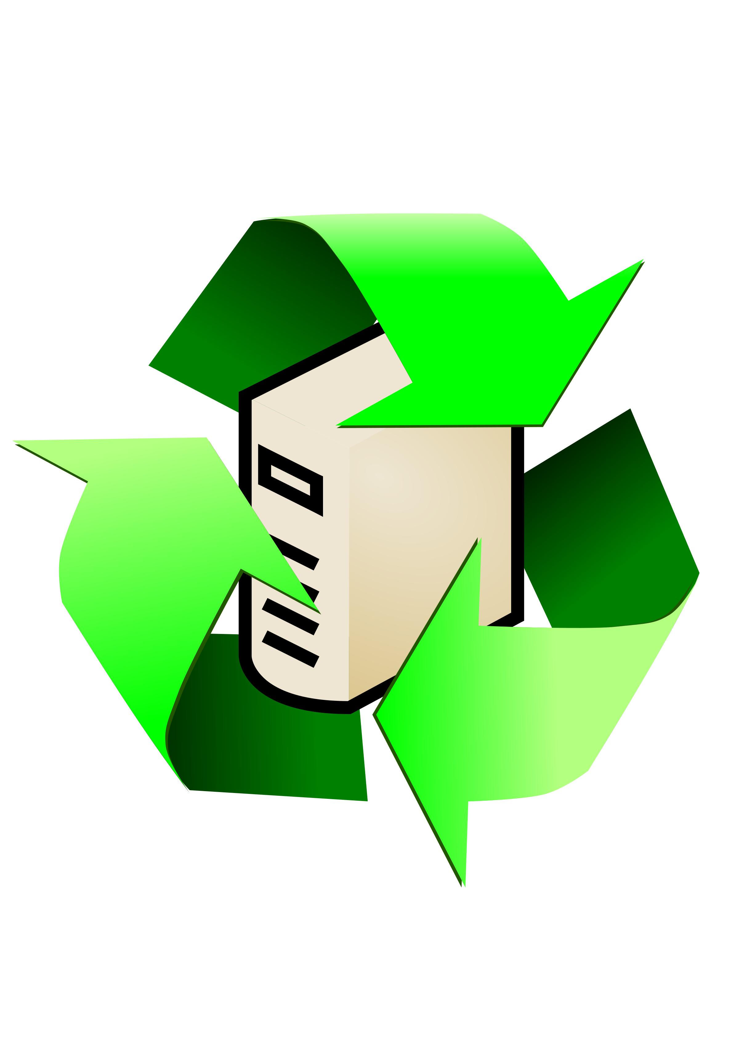 Recycled Computer png