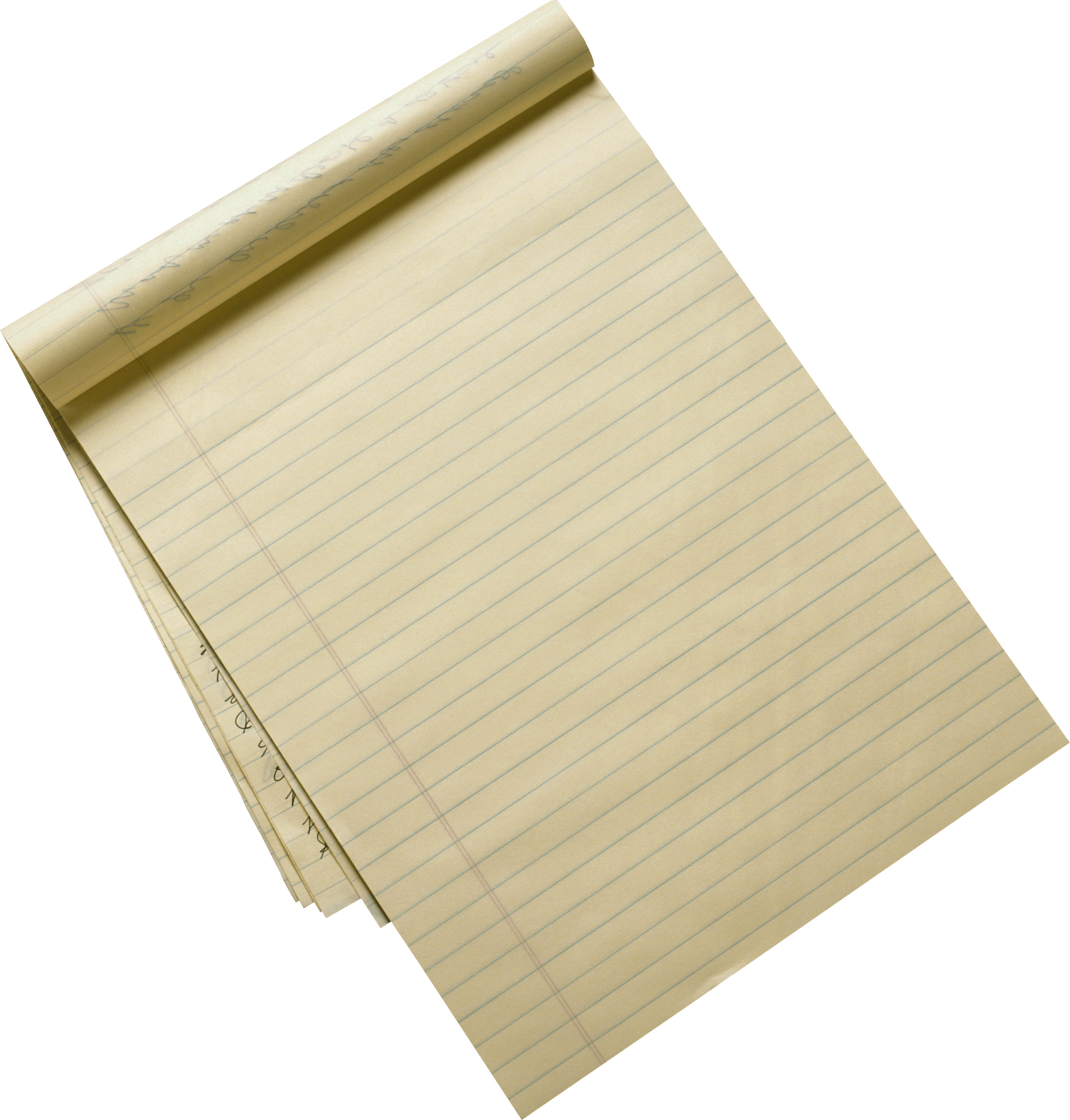 Recycled Lined Paper Sheet png