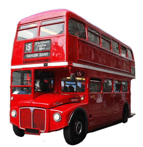 Red Double Decker Bus London png icons