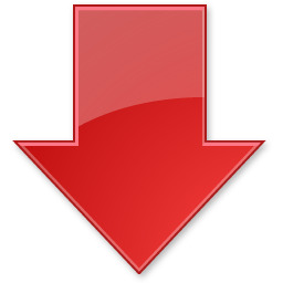Red Down Arrow icons