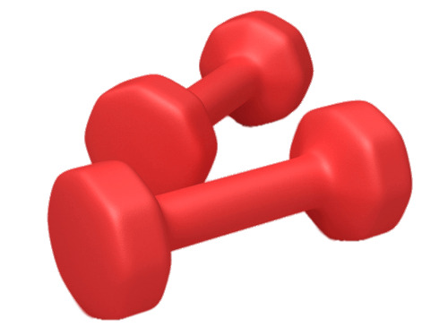 Red Dumbbells icons
