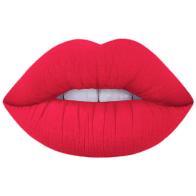 Red Lipstick on Lips icons