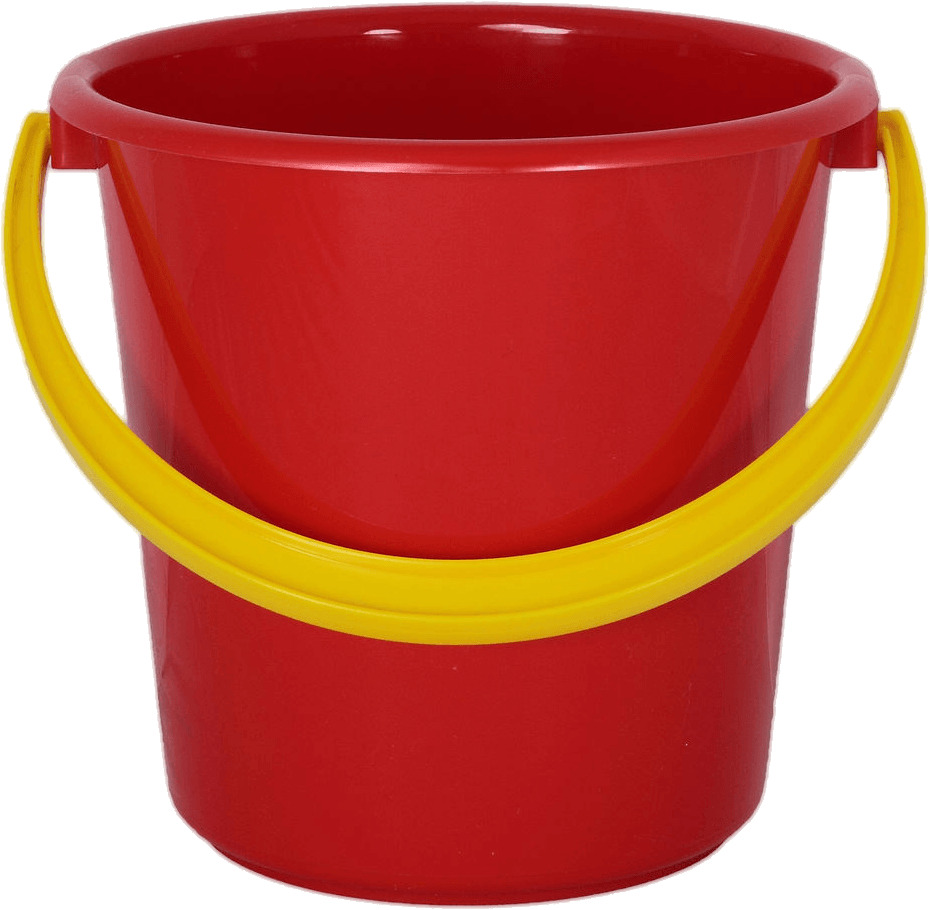 Red Plastic Bucket icons