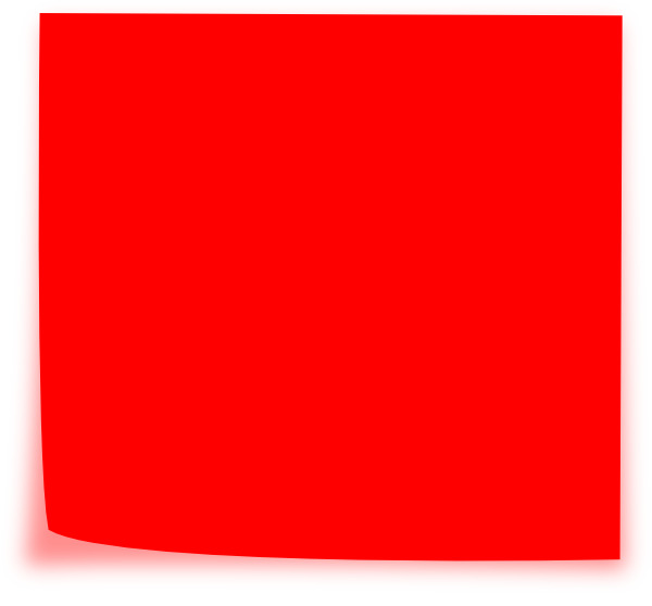 Red Sticky Note PNG icons