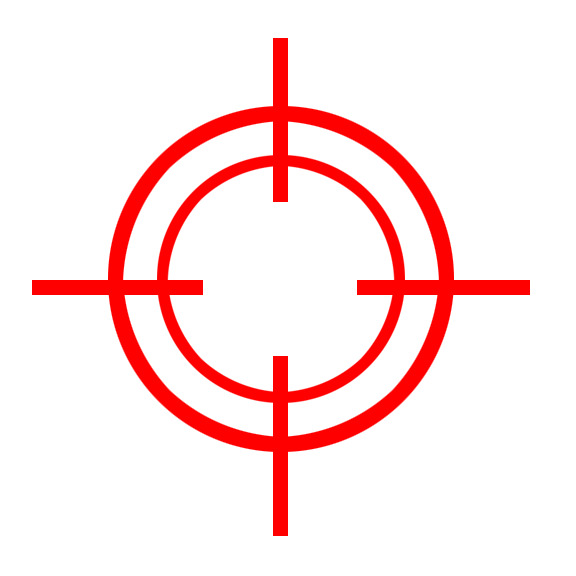Red Target png icons