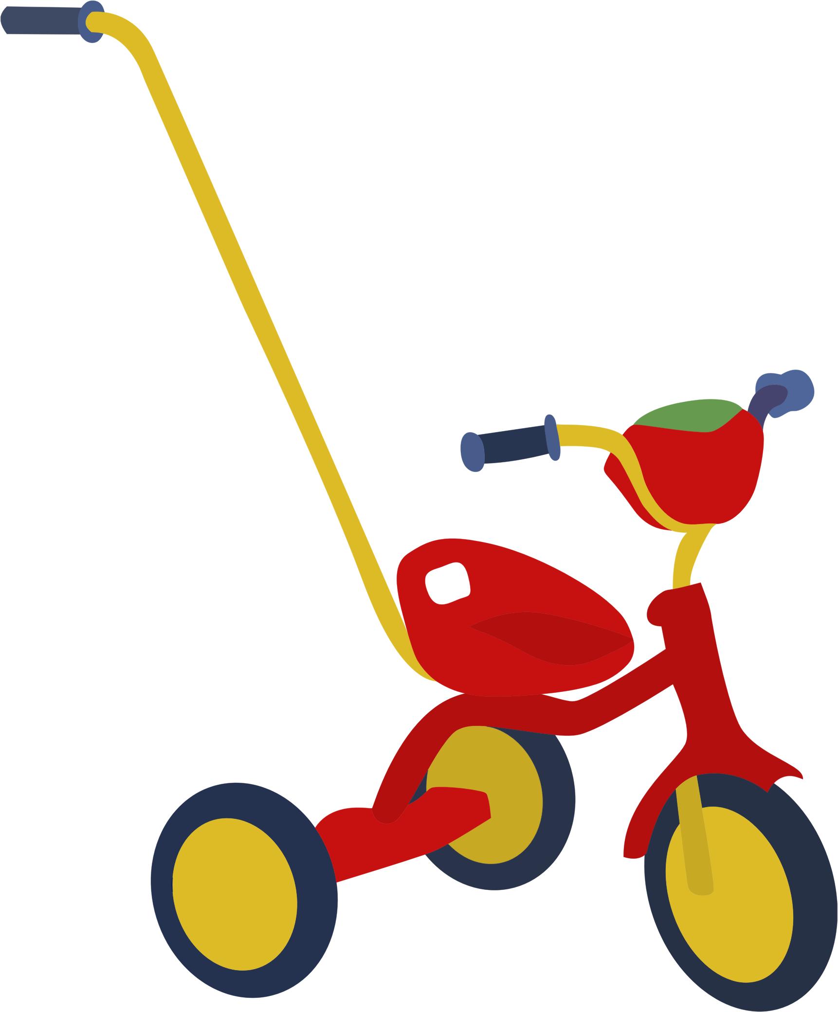 Red Tricycle png