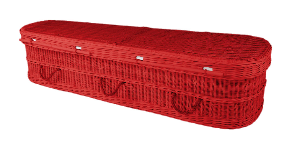 Red Wicker Coffin png icons