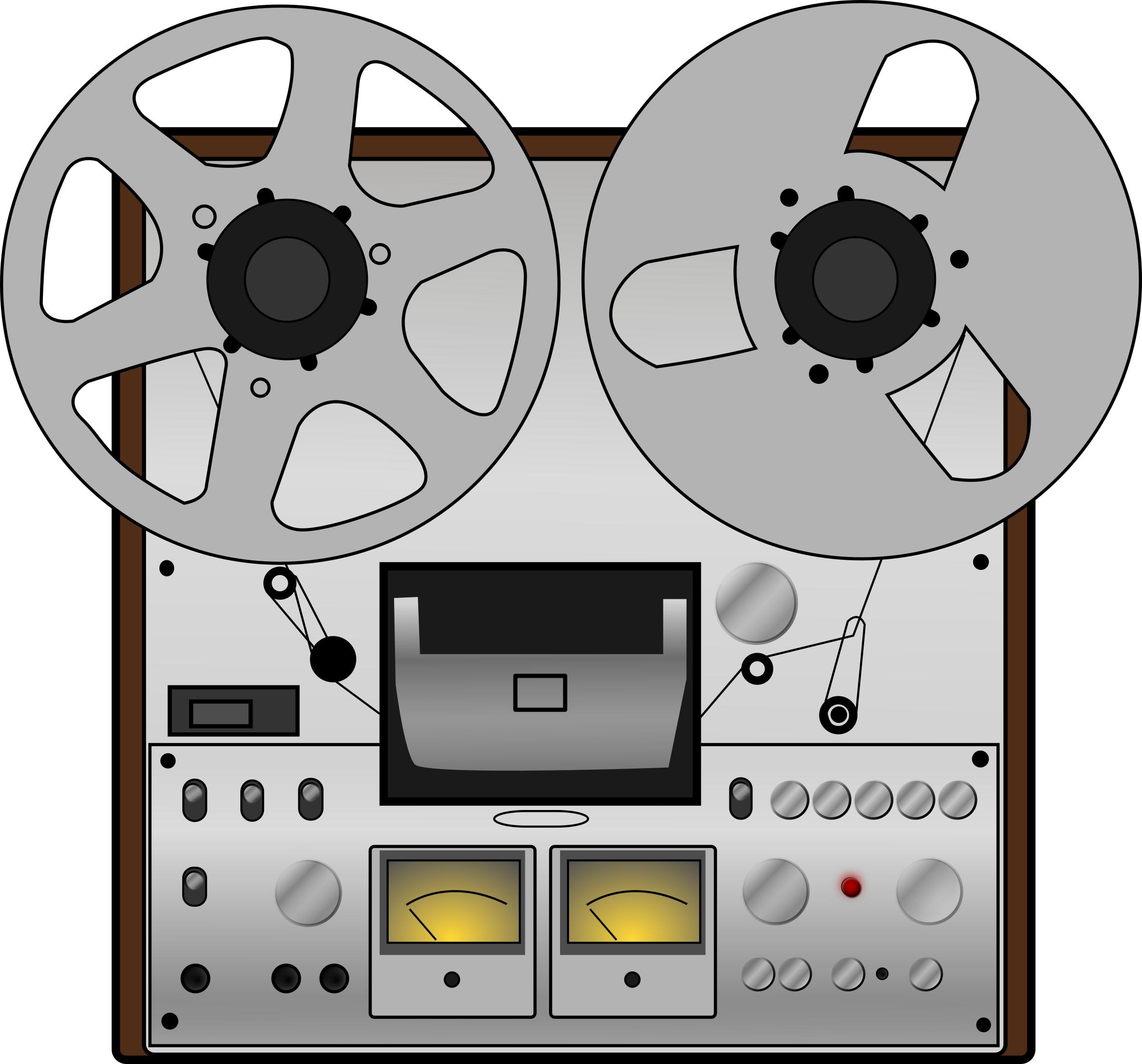 Reel to reel tape recorder PNG icons