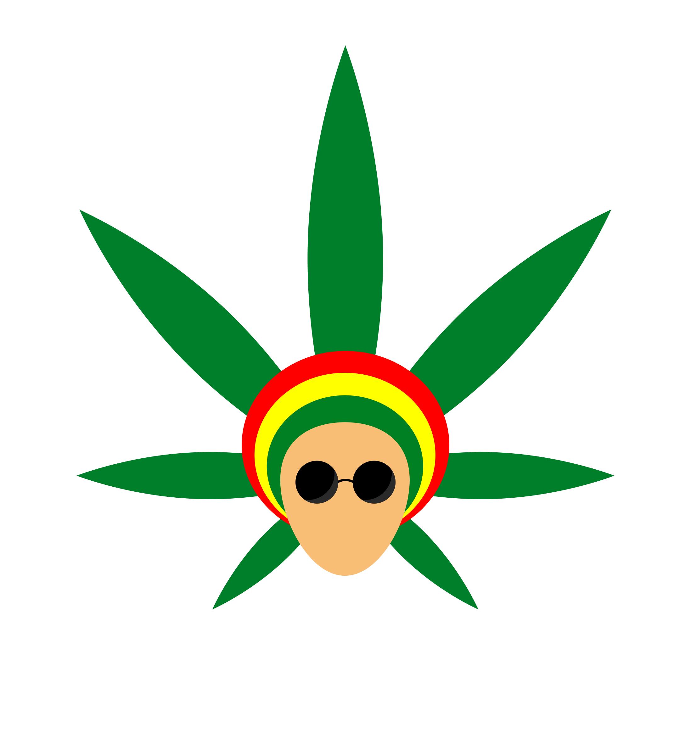 Reggae weed png