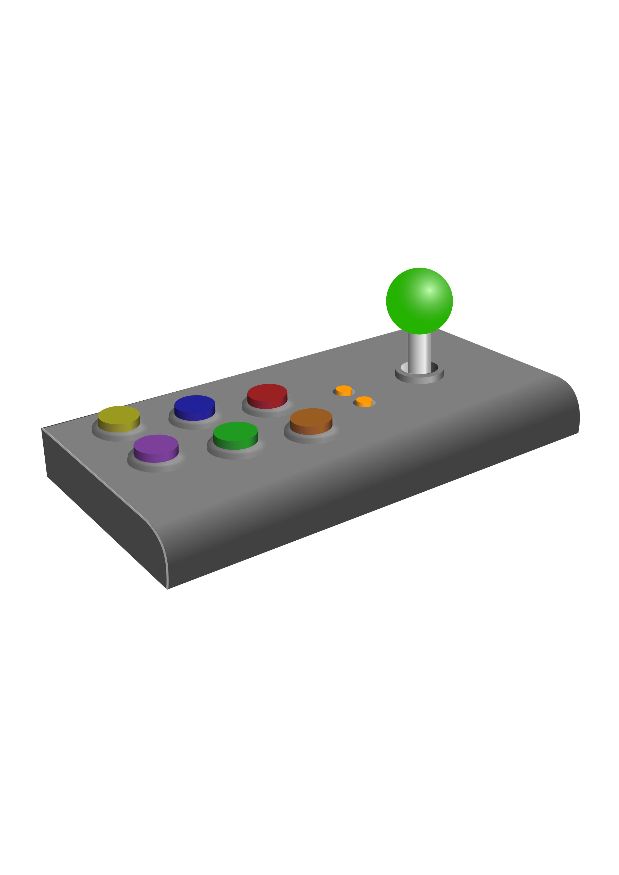 Retro Arcade Joystick PNG icons