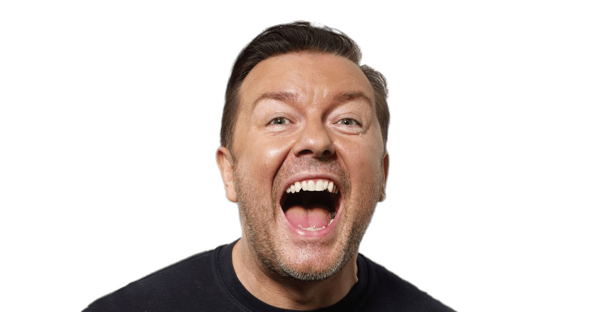 Ricky Gervais Laughing Out Loud icons