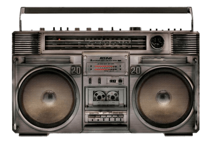 Rising Ghettoblaster Boombox png icons