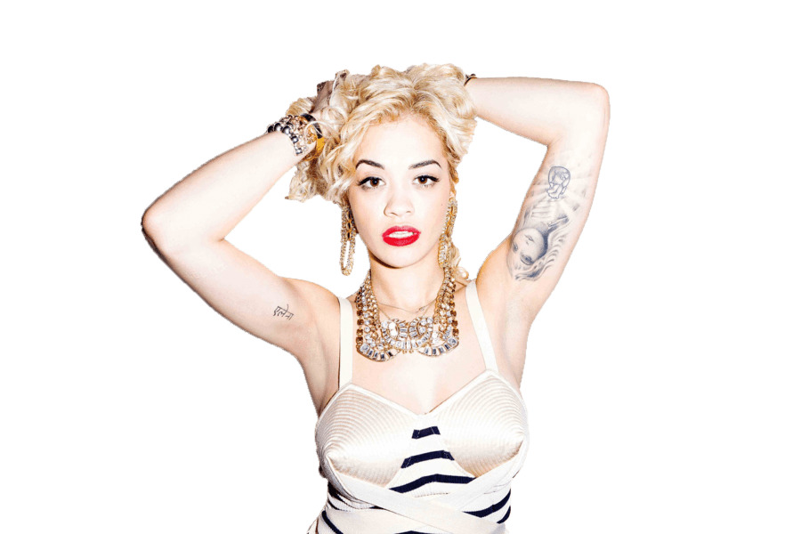 Rita Ora White icons