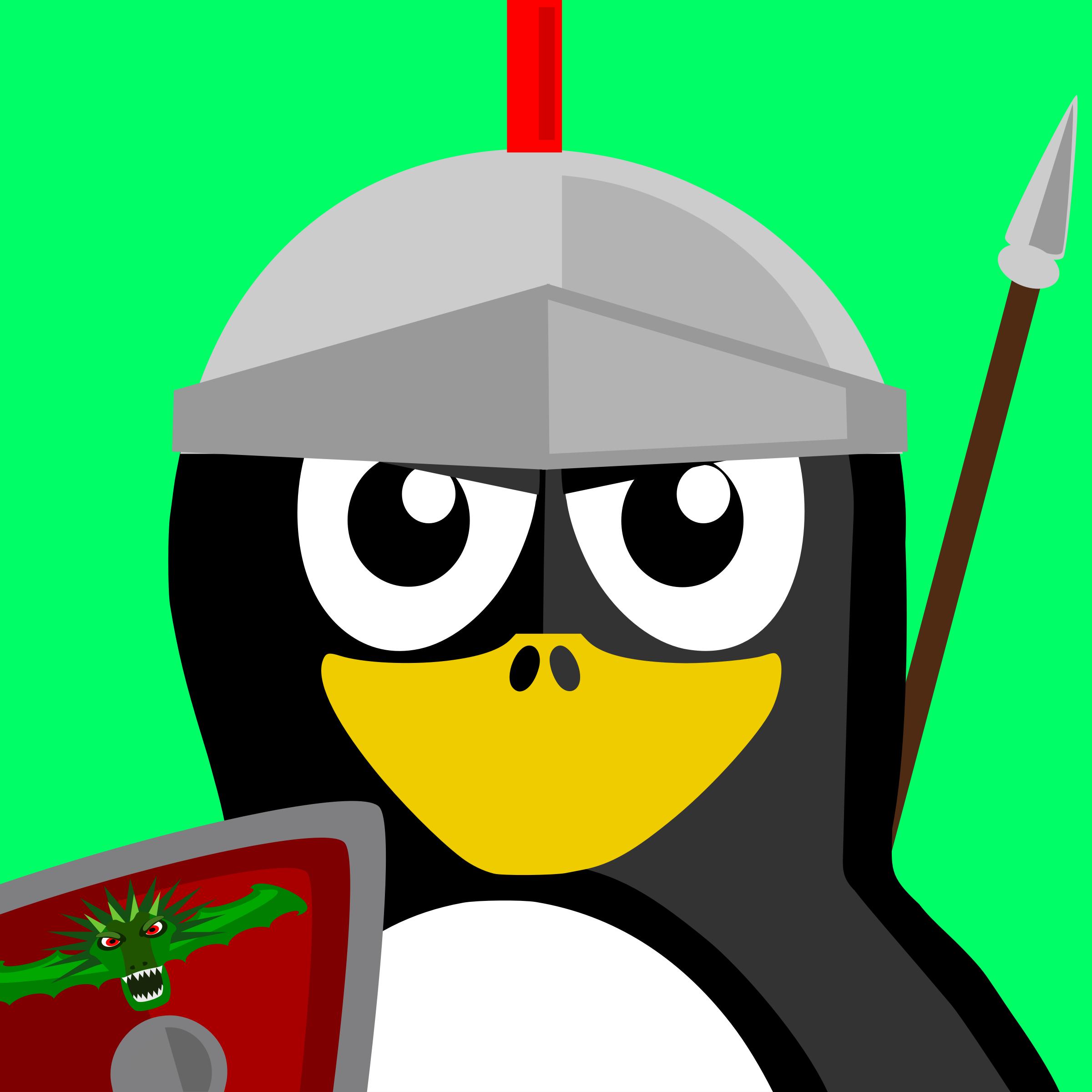 roman soldier penguin png