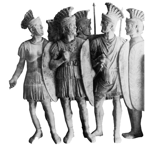 Roman Soldiers Group png