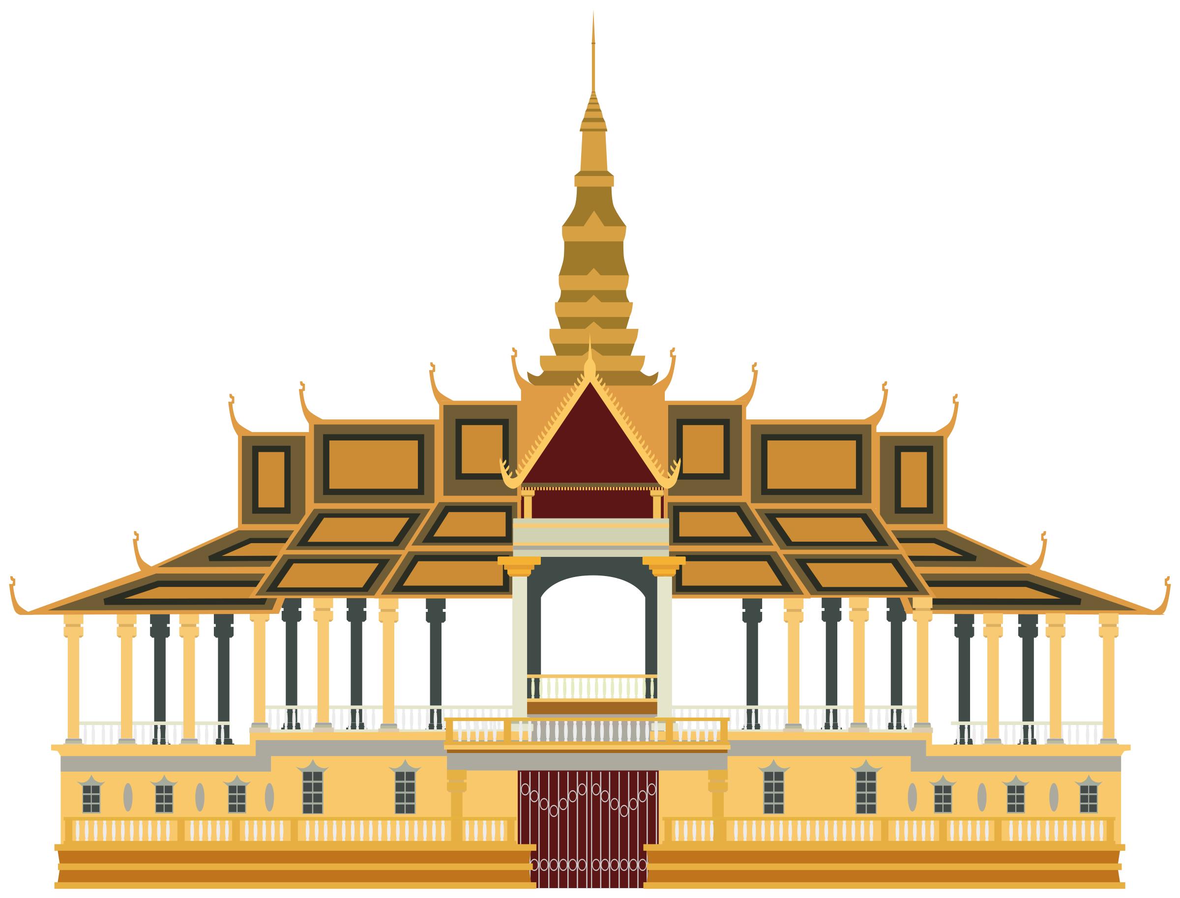 Royal Palace Phnom Penh png