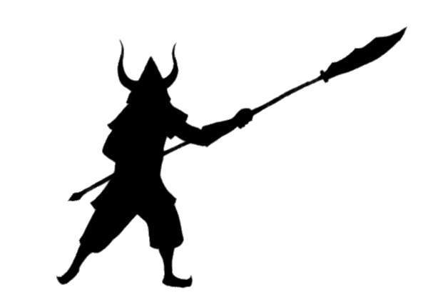 Samurai Silhouette png icons
