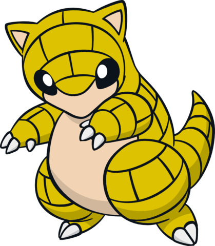 Sandshrew Pokemon PNG icons
