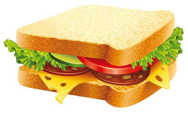 Sandwich Illustration icons