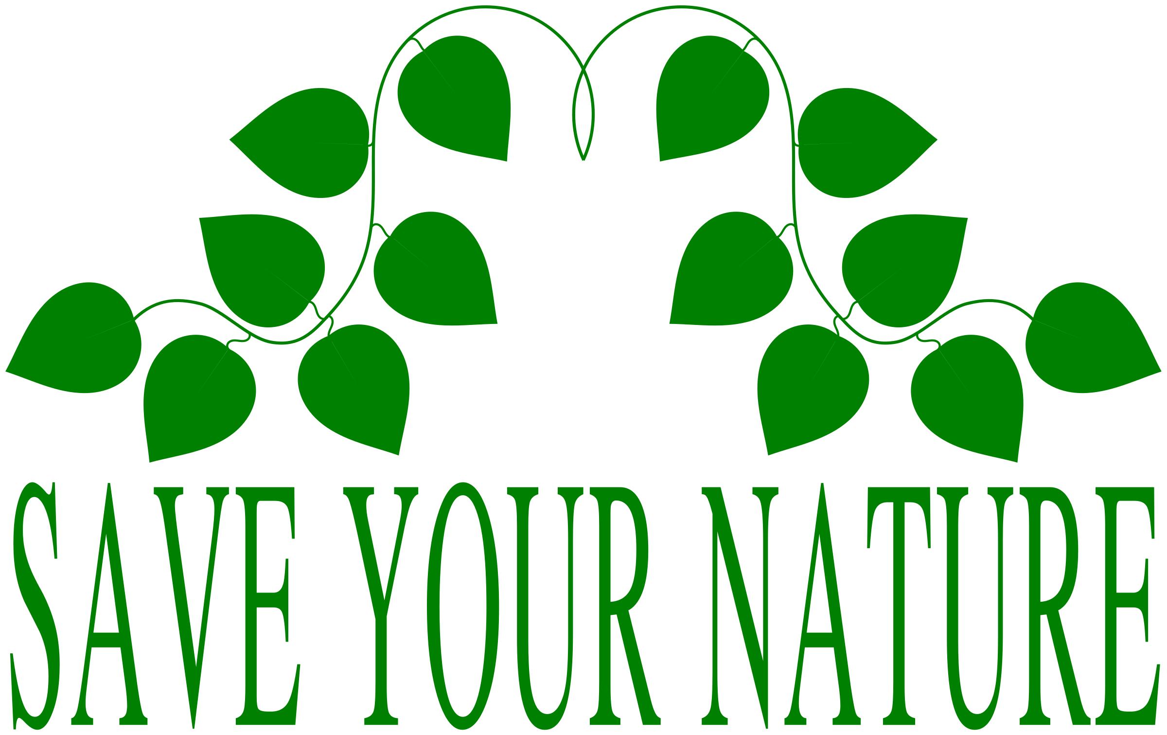 Save Our Nature icons