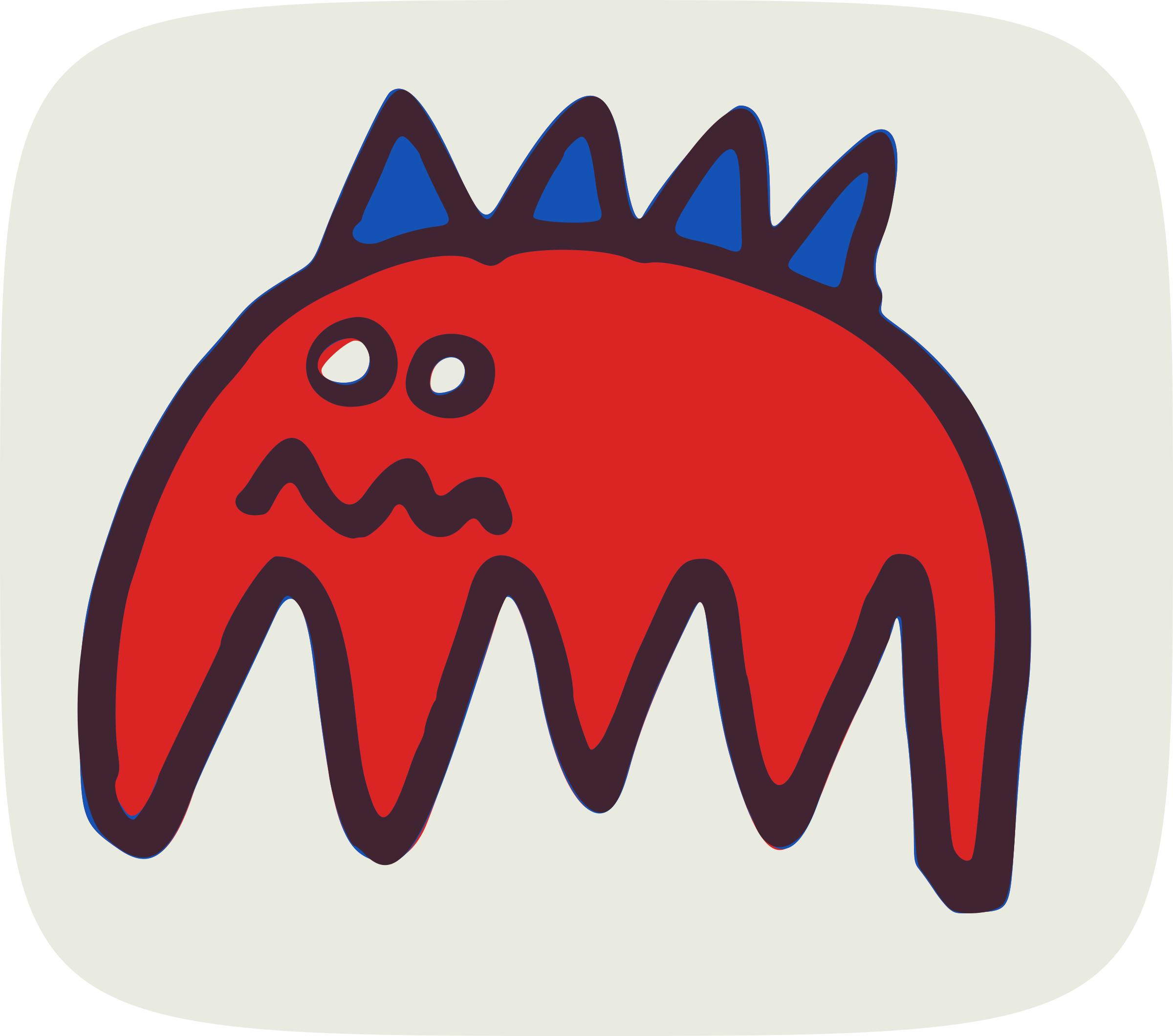 scared monster png