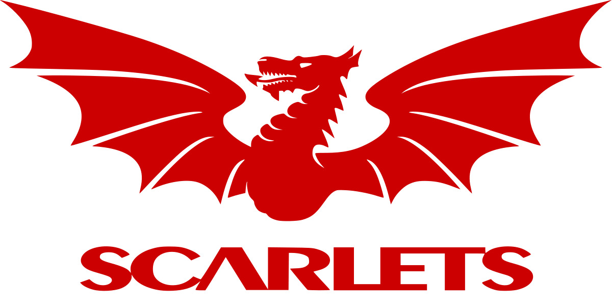 Scarlets Rugby Logo icons