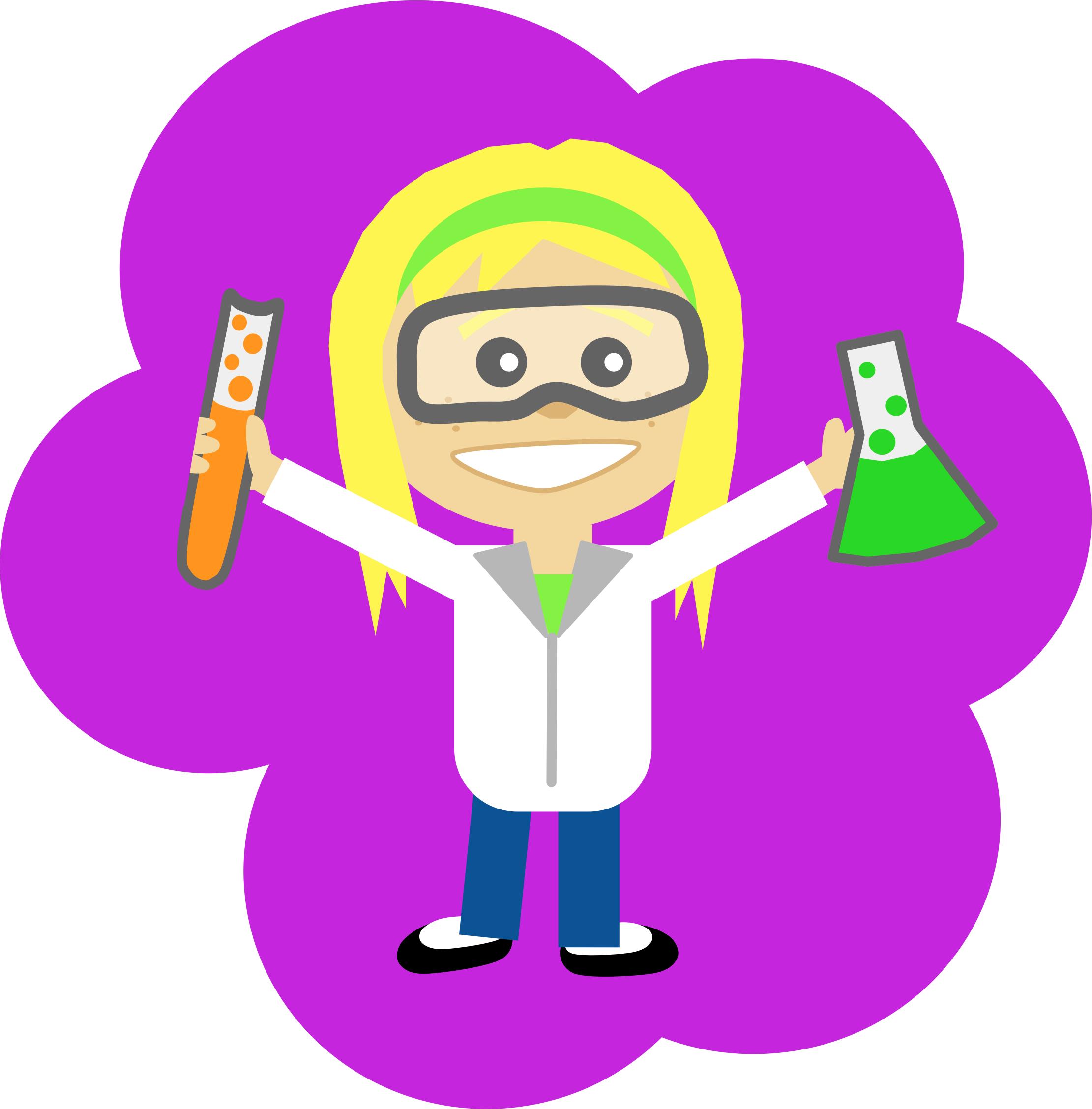 Science Girl png