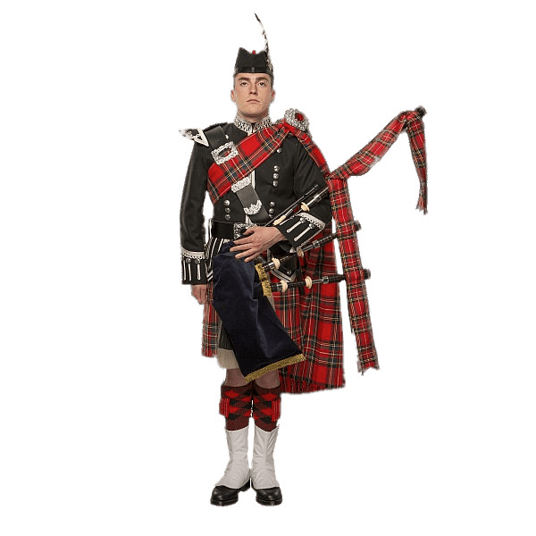 Scot Holding Bagpipes png icons