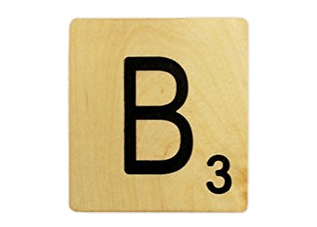 Scrabble Tile B png icons