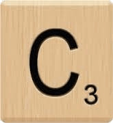 Scrabble Tile C icons