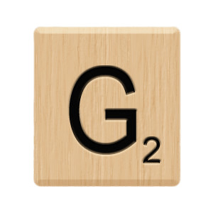 Scrabble Tile G icons