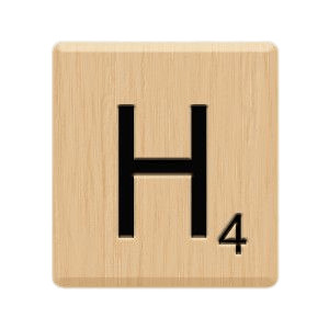 Scrabble Tile H icons