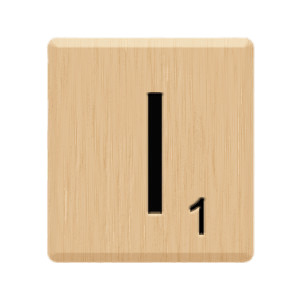 Scrabble Tile I icons
