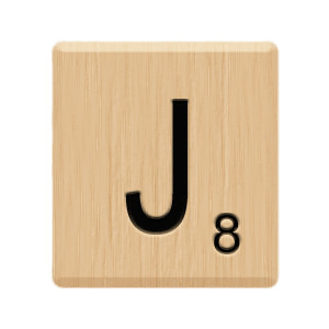Scrabble Tile J icons