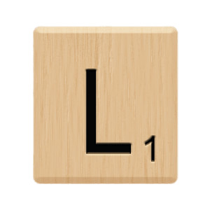 Scrabble Tile L icons