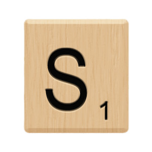 Scrabble Tile S icons