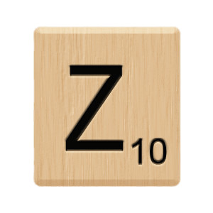 Scrabble Tile Z icons