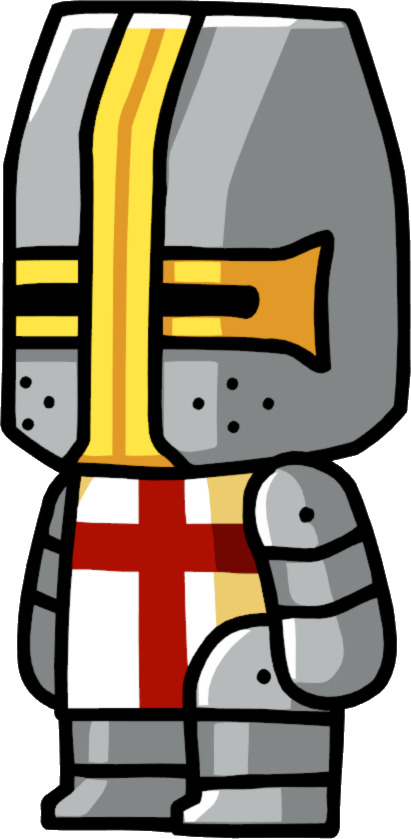 Scribblenauts Crusader With Helmet png icons