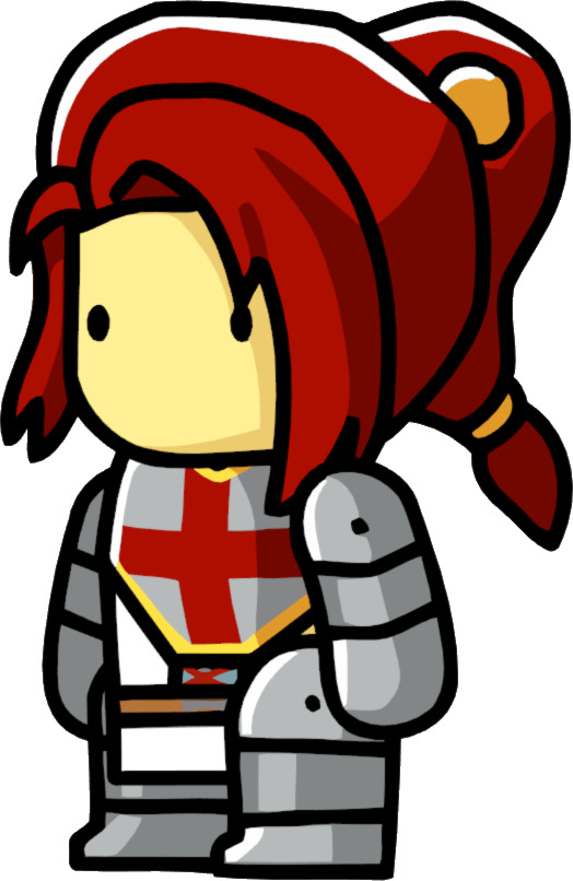 Scribblenauts Female Crusader icons