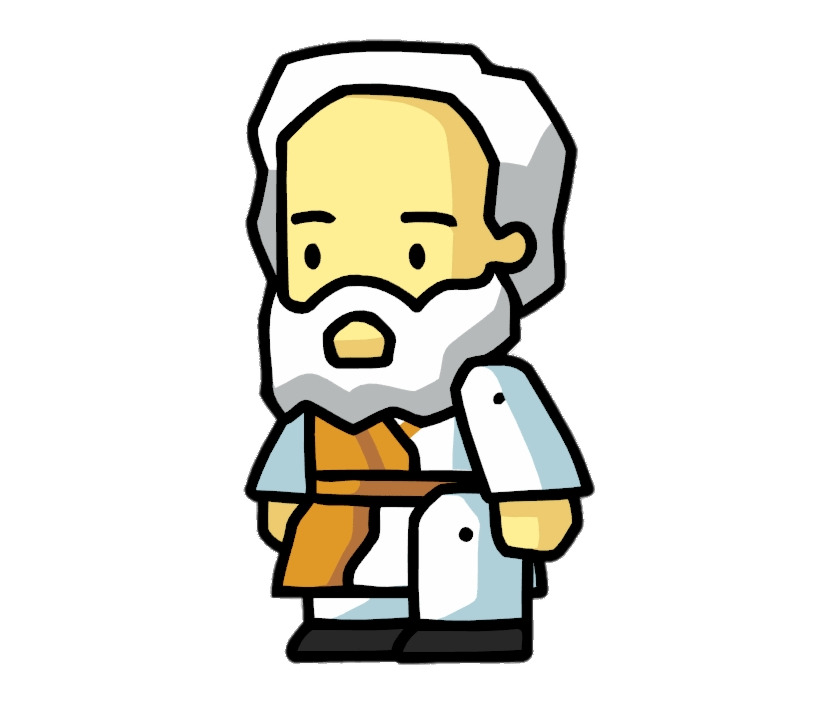 Scribblenauts Philosopher png icons