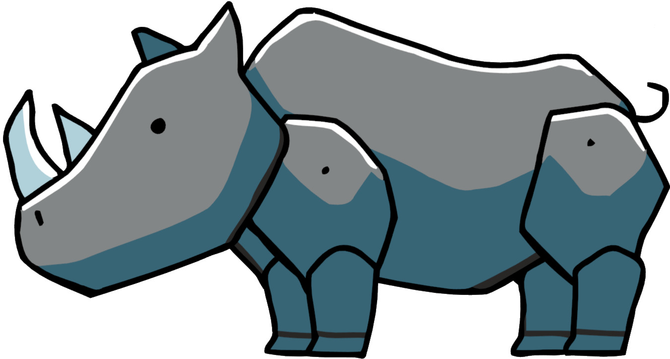 Scribblenauts Rhinoceros icons